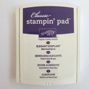 🎀SOLD🎀 Stampin Up! Classic Stampin' Pad -Elegant Eggplant